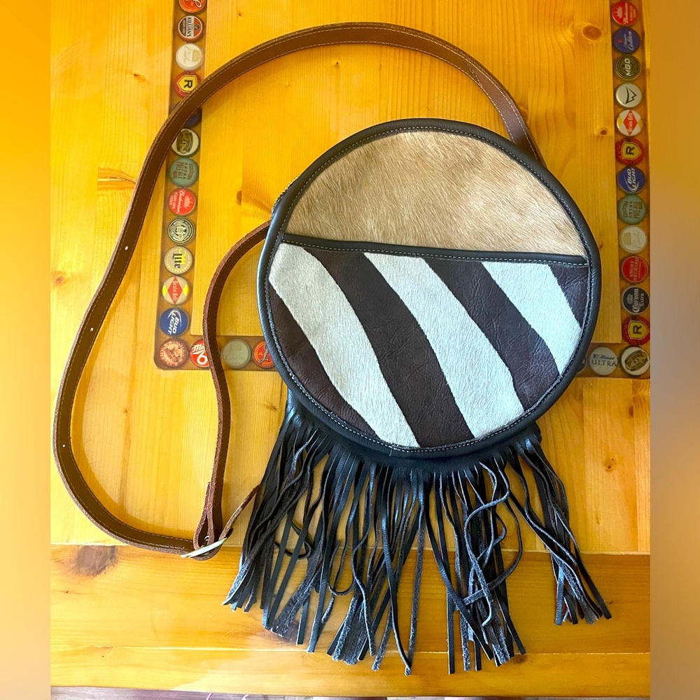 Genuine Leather crossbody Purse